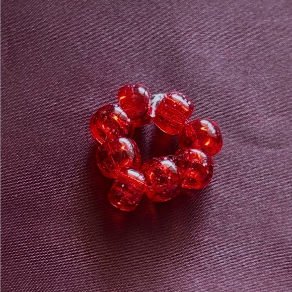 Handmade beaded ring - Picture 2 of 2